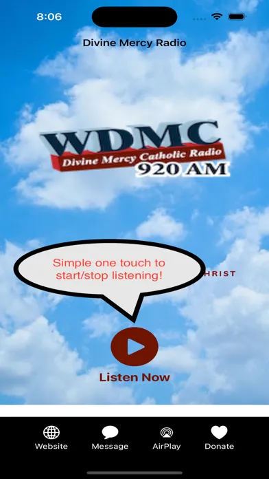 WDMC 920 AM Divine Mercy Radio應用截圖